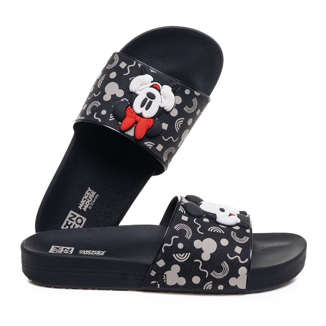 Zaxy Tamanco 19198-BN861 Preto Pvc -3-